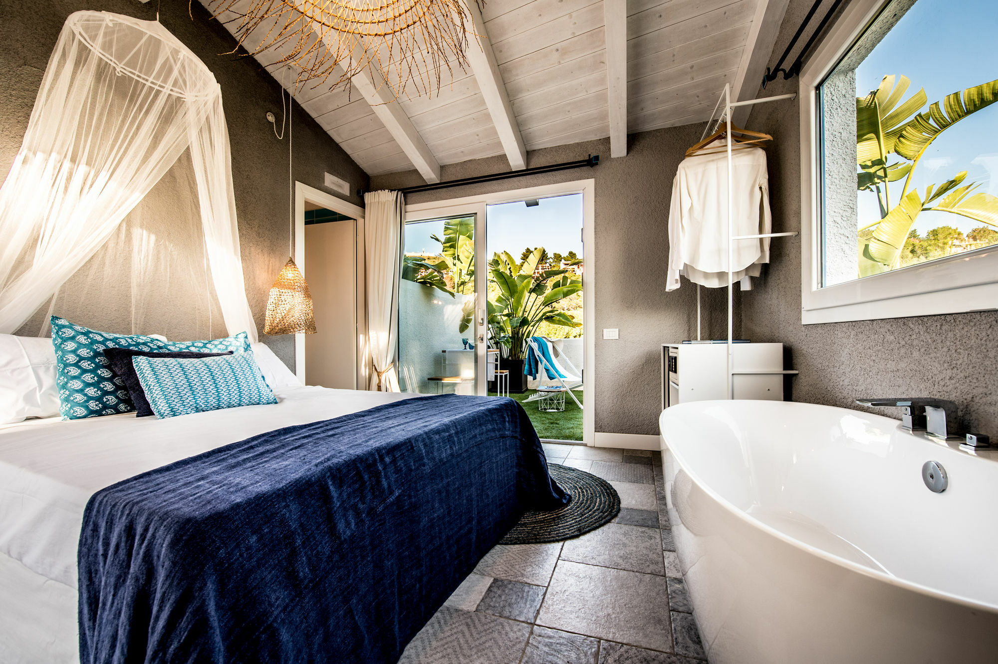 Boutique Hotel Capo Blu Santa Margherita di Pula Eksteriør billede